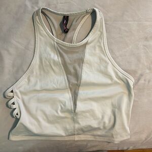 Betsey Johnson Performance high neck sports bra